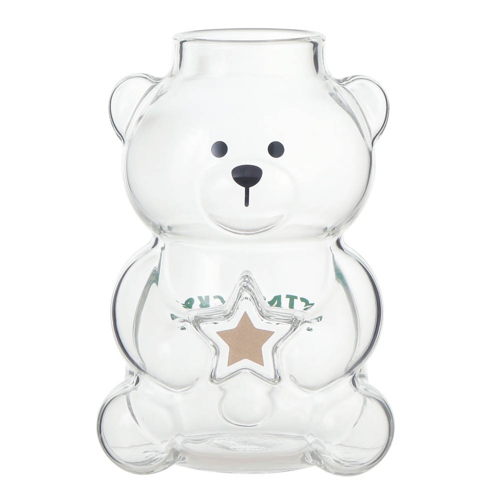 《日本 🇯🇵 STARBUCKS Colors of Holiday 聖誕系列》Bearista 玻璃杯 473ml