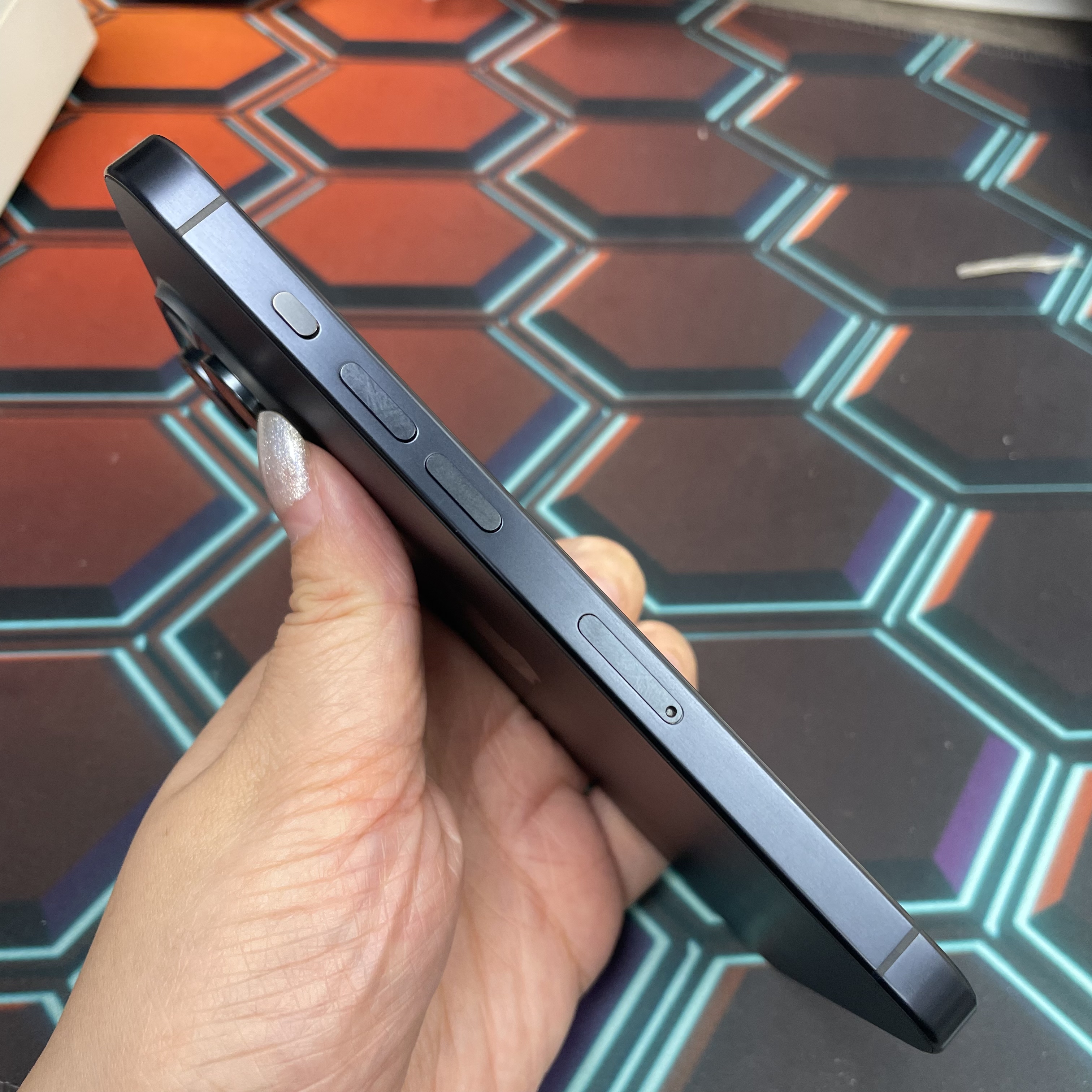 *7184 15 Pro 完美機 256GB 電100 藍色 blue