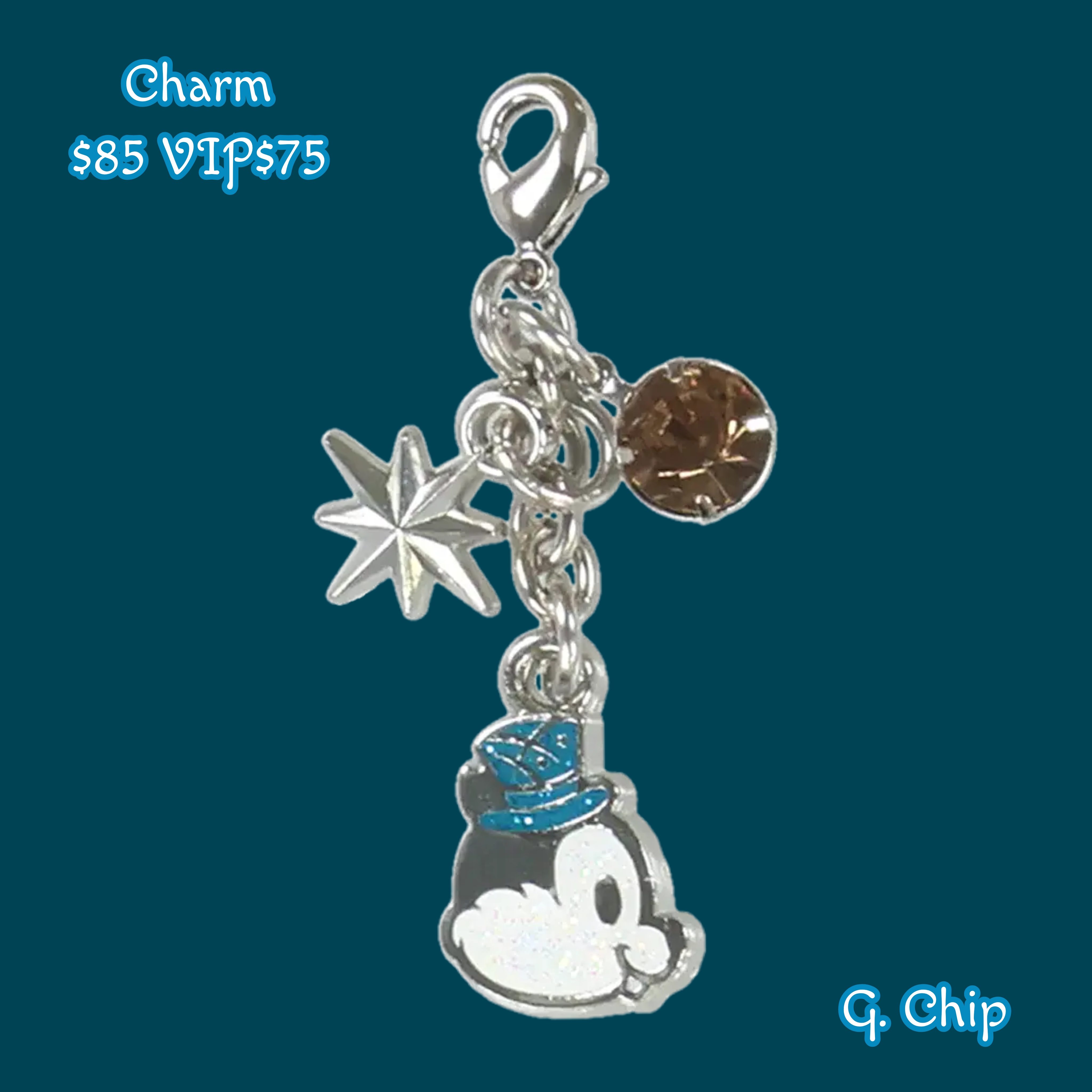 【預訂】DisneySea 25th Jubilee Badge - Charm