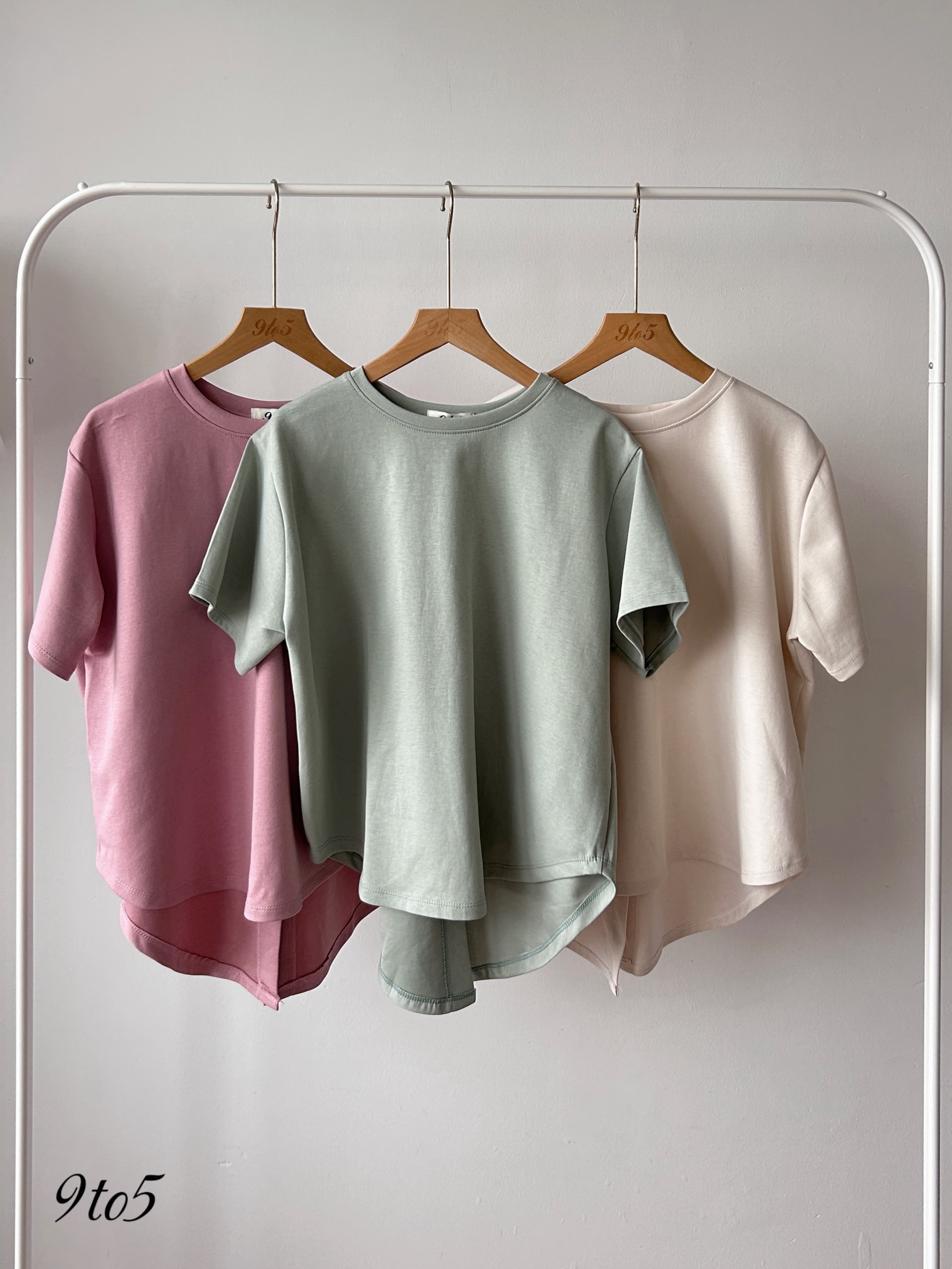 T4393 Oversized Button Tee - 4 Colors 