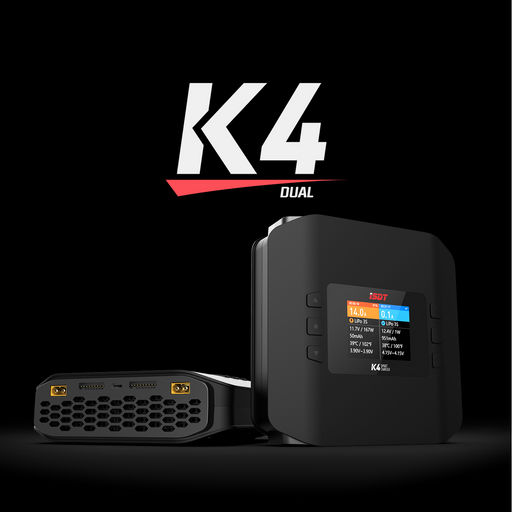 ISDT K4 Dual Channel 8S AC 400W / DC 600Wx2 Balance Charger | Flysmart Digi