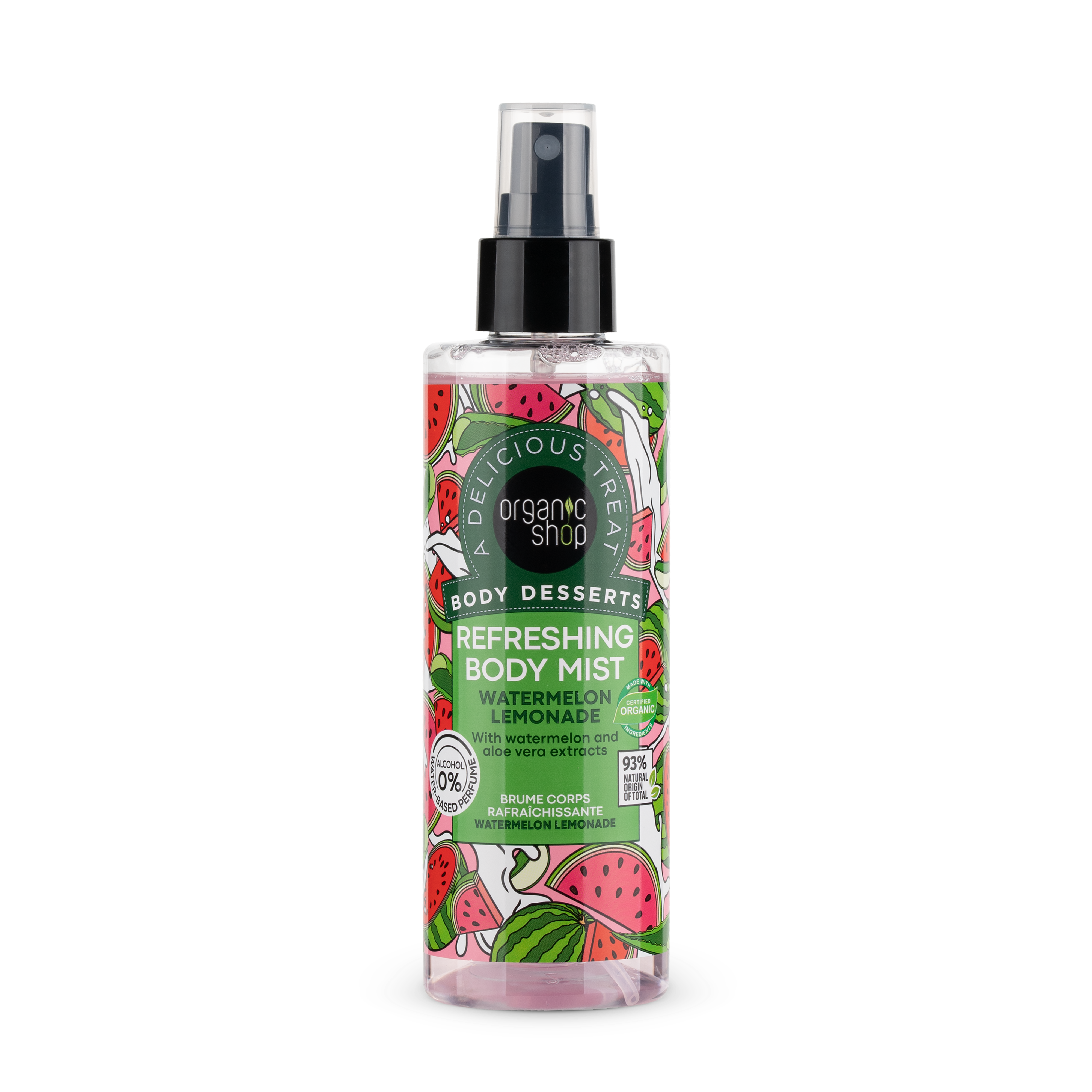 OBM-05 有機西瓜香薰保濕身體噴霧(0%酒精) 200ml