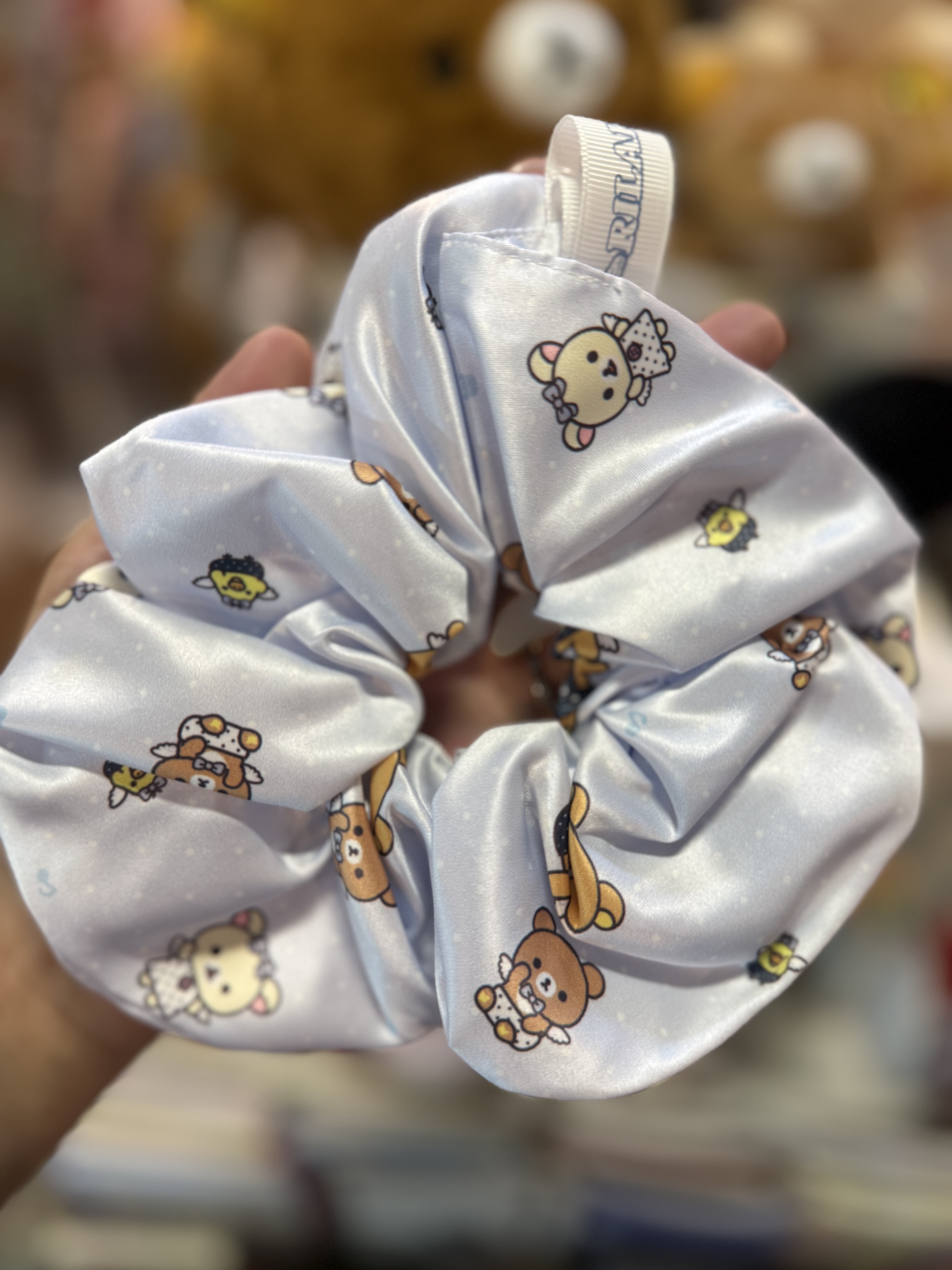 《現貨》全新Rilakkuma 黑白波點天使系列橡筋