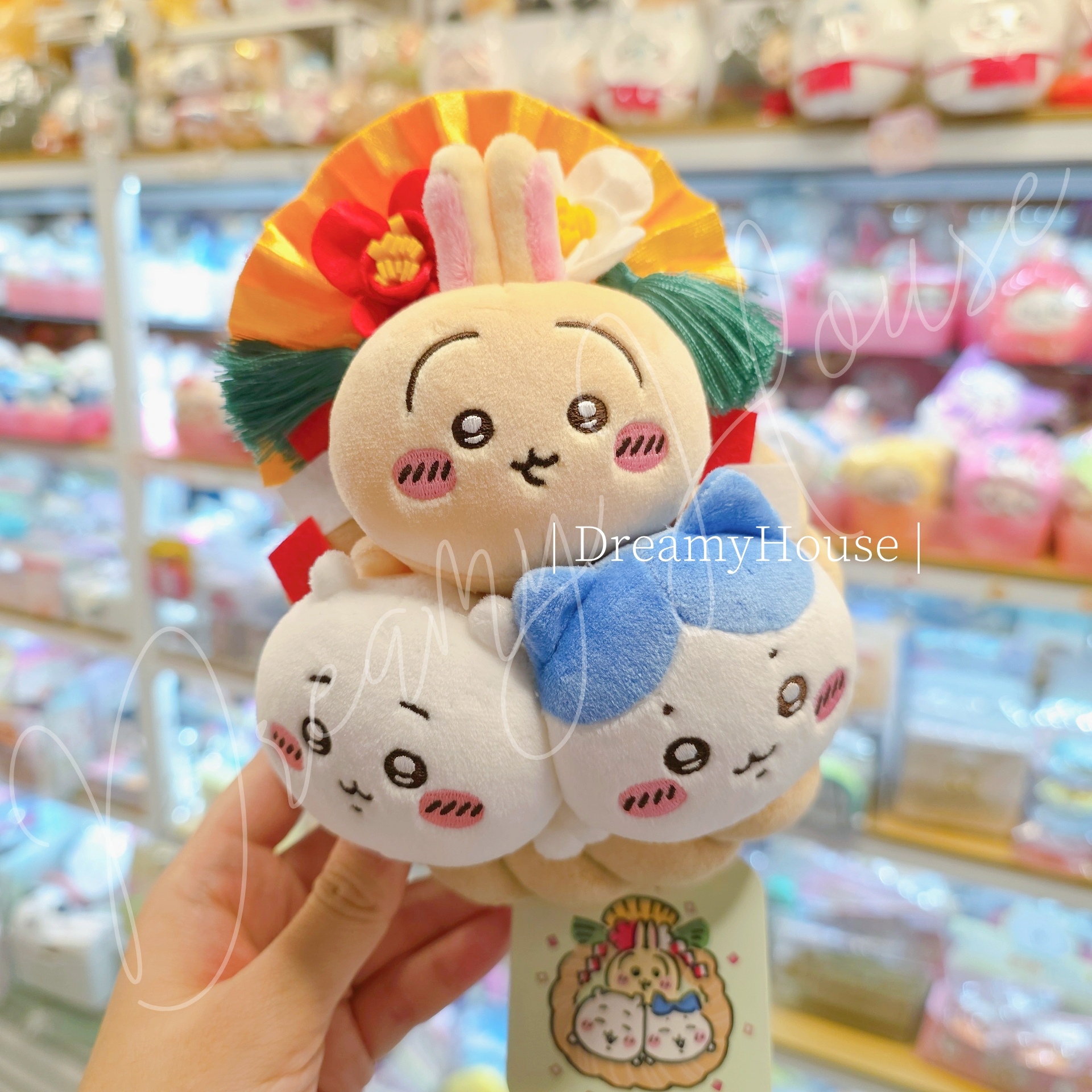 日本 Chiikawa 新年注連繩 公仔吊飾