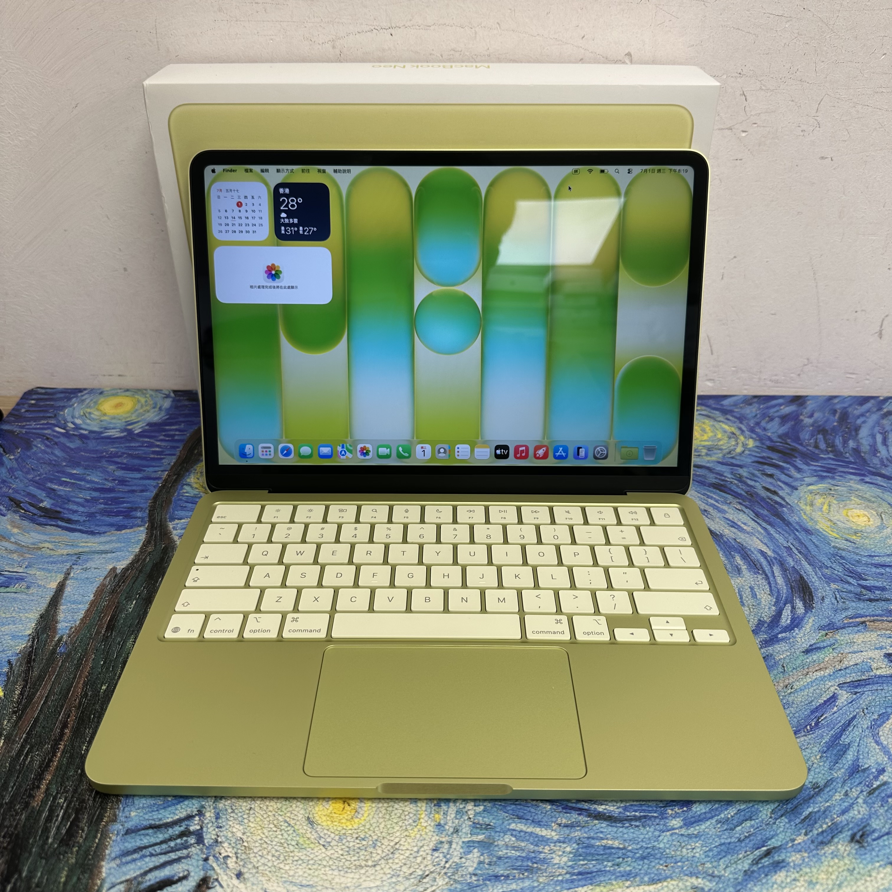 #5996 APPLE  MacBook Neo A18 Pro CPU/ 8GB Ram/256GB SSD/5核心GPU/Liquid Retina Mon/13吋/黃色/Gaming Laptop / Notebook / 超強續航能力/文書機 / 畫圖 / 剪片 / Movie / Netflix 