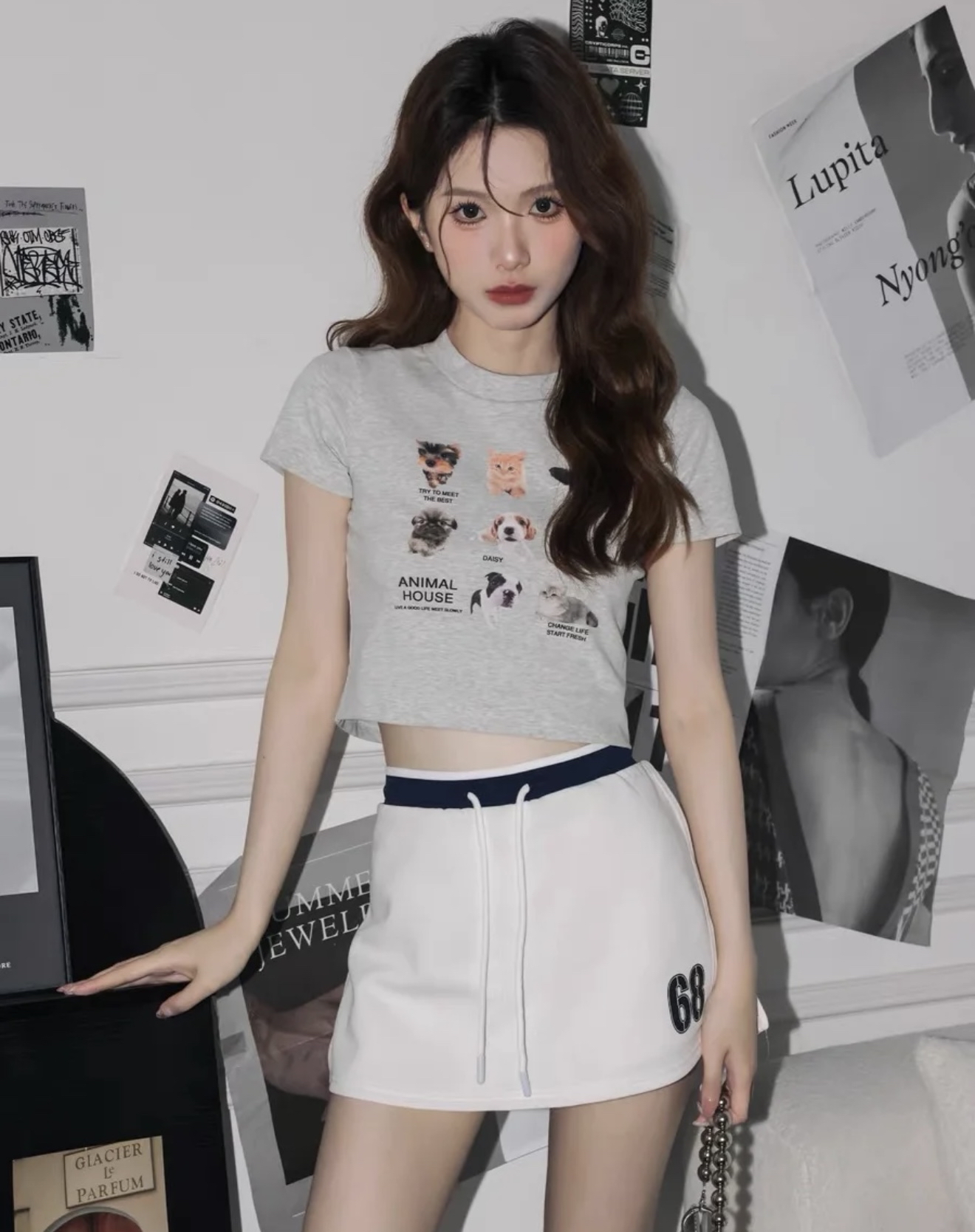 SK236运动休闲包臀裙