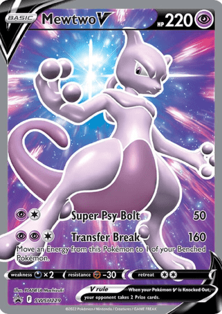 Pokemon TCG Sword & Shield Promos - Mewtwo V-SWSH229