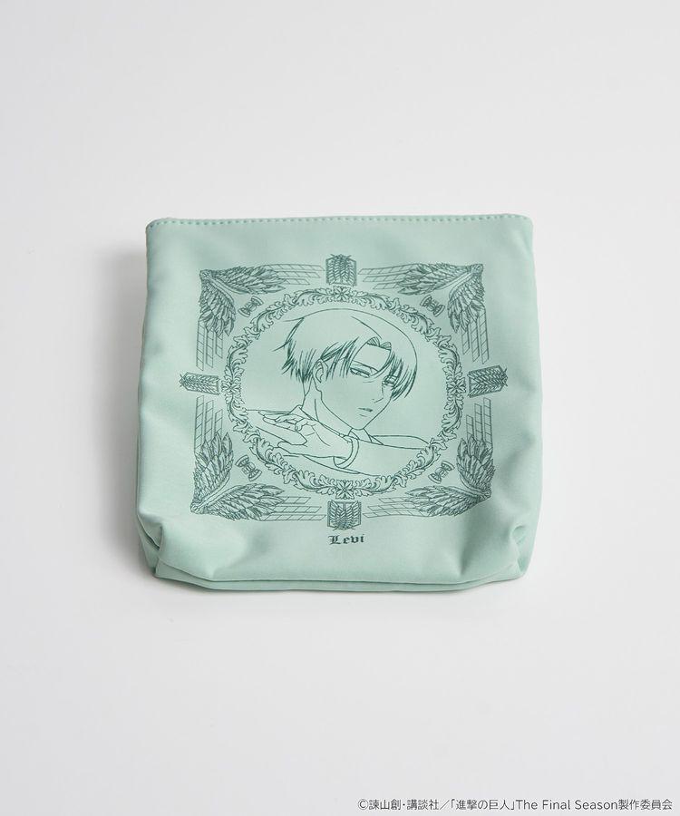 ✨商品代購服務需補運費✨ earth music&ecology x 進擊的巨人 聯乘印花化妝袋