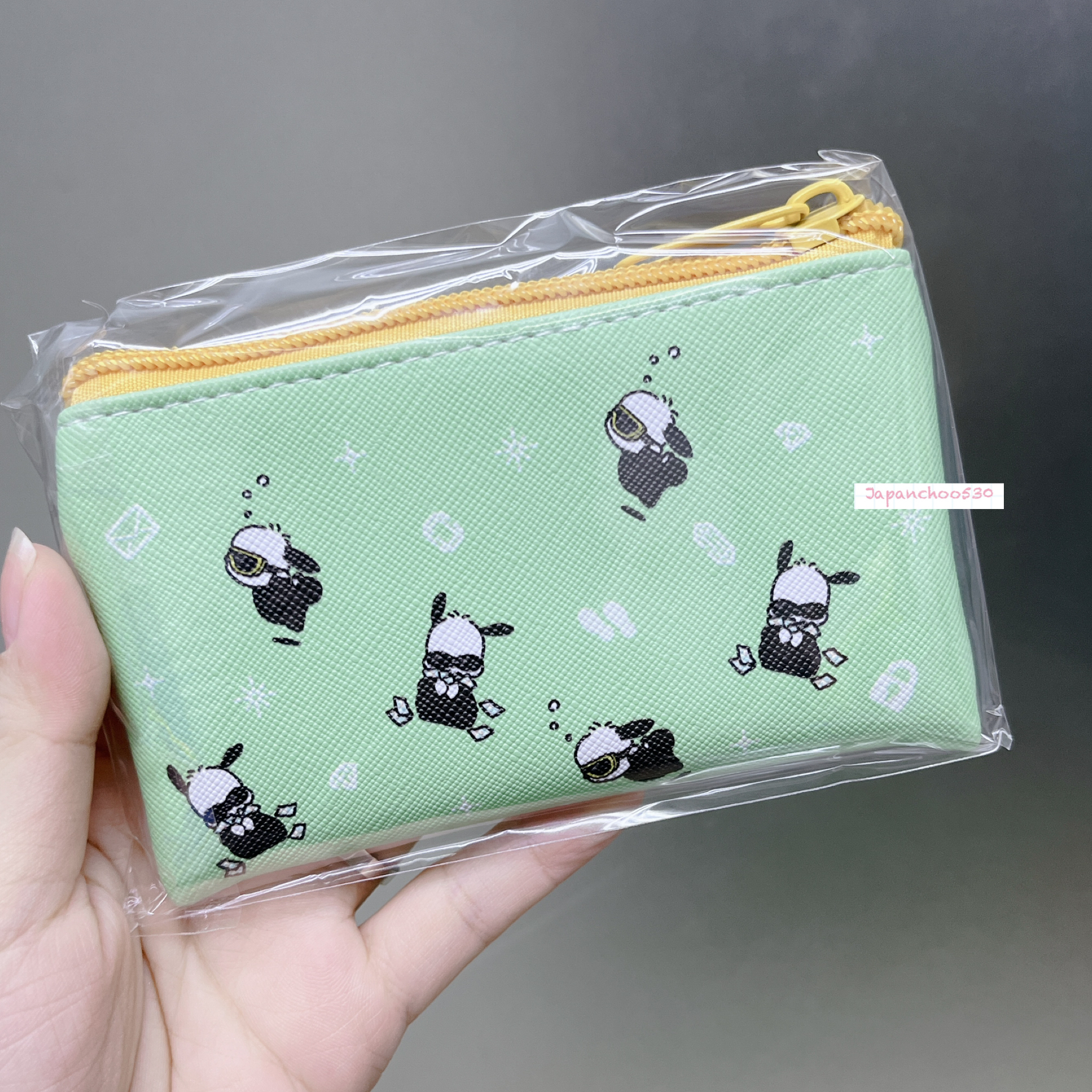 日本預訂📍日本Sanrio超搞笑黑超間諜造型盲盒 (鎖匙扣/拉鏈袋/索繩袋/襟章)