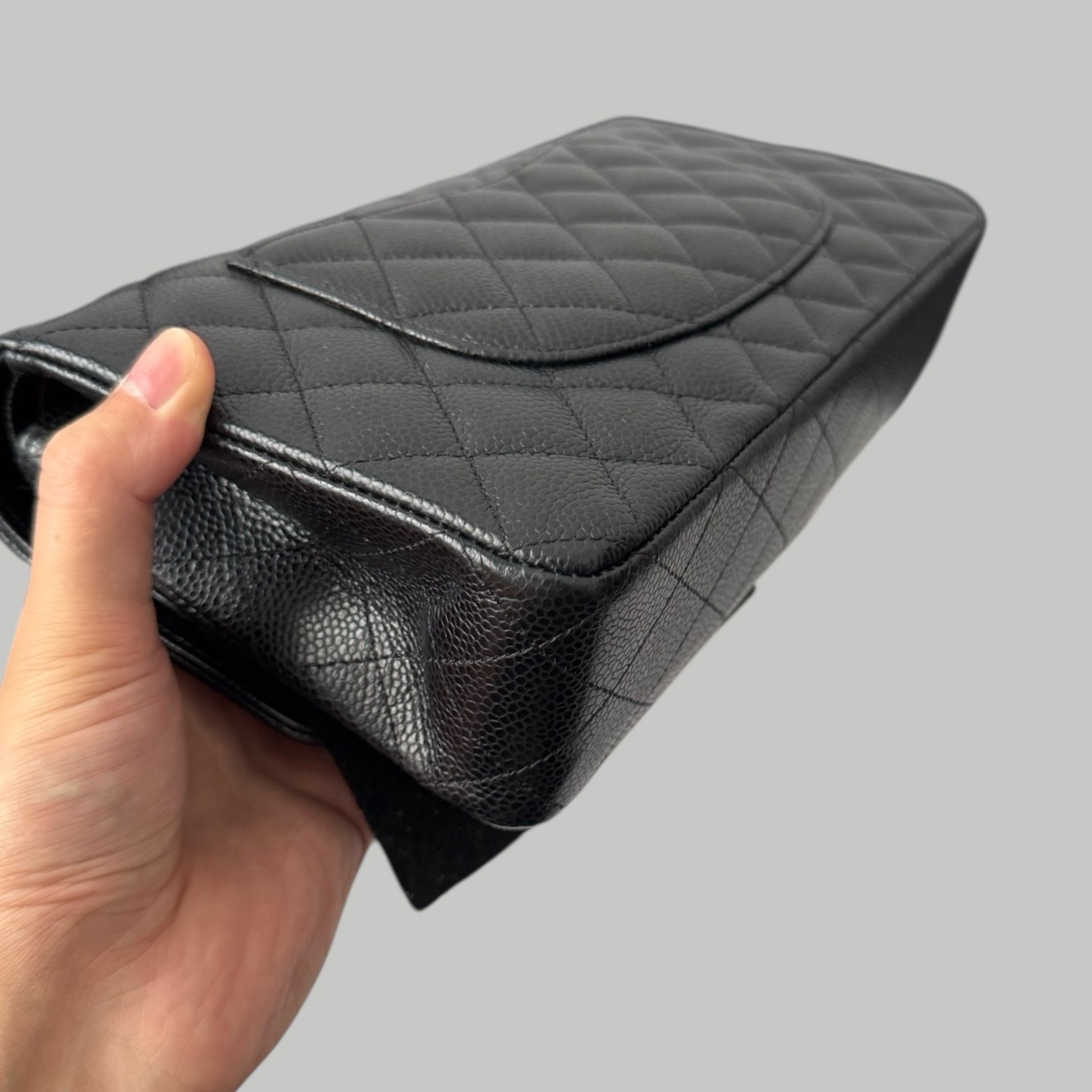 Chanel Caviar CF25銀扣