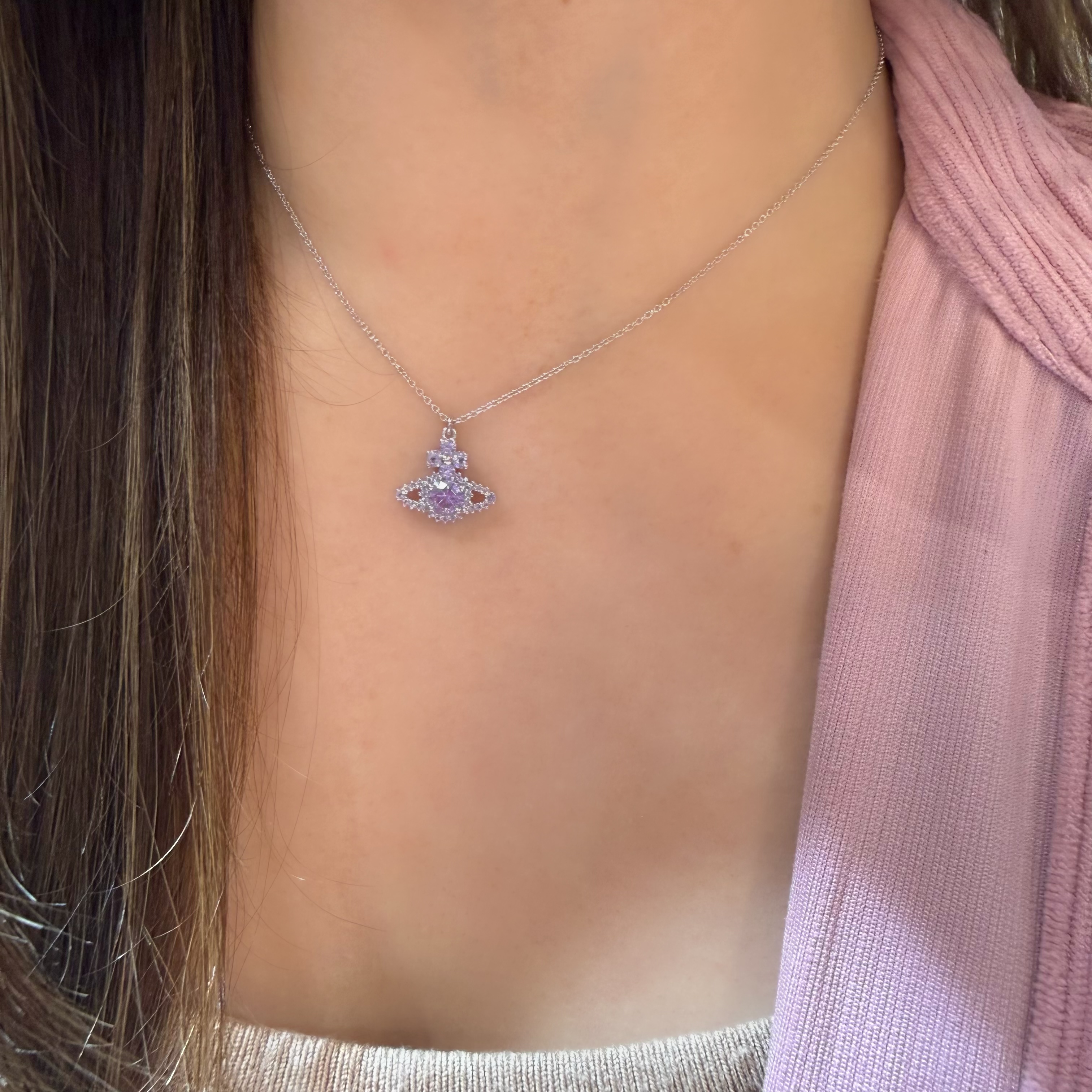 VW Valentina necklace purple/S
