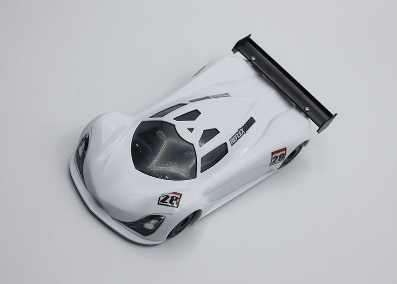 Reflex Racing MF-1 ABS Plastic Body Set (White) RAW-001-WT 