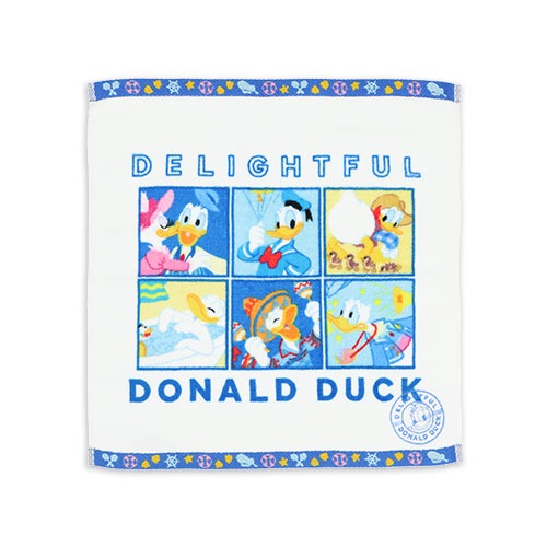 [訂購] [東京迪士尼] 🦆 唐老鴨 Donald Duck 日用小毛巾 ｜ 10月15日日本發售 {TF260935}