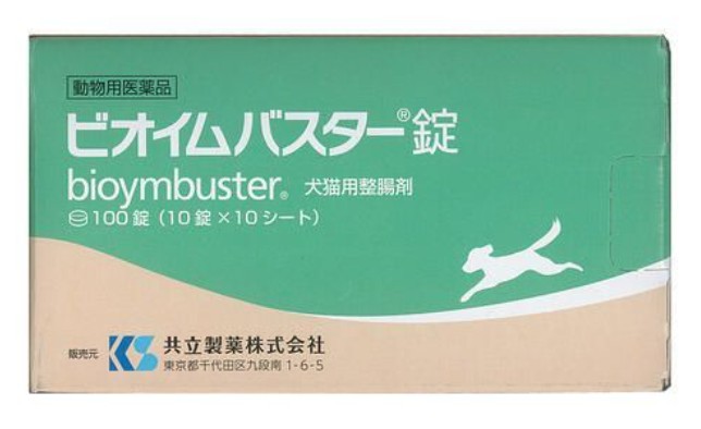 共立製藥-益生整腸錠 BIOYMBUSTER 犬貓腸胃保健錠 100粒裝 (使用期限: 2029年4月30日)