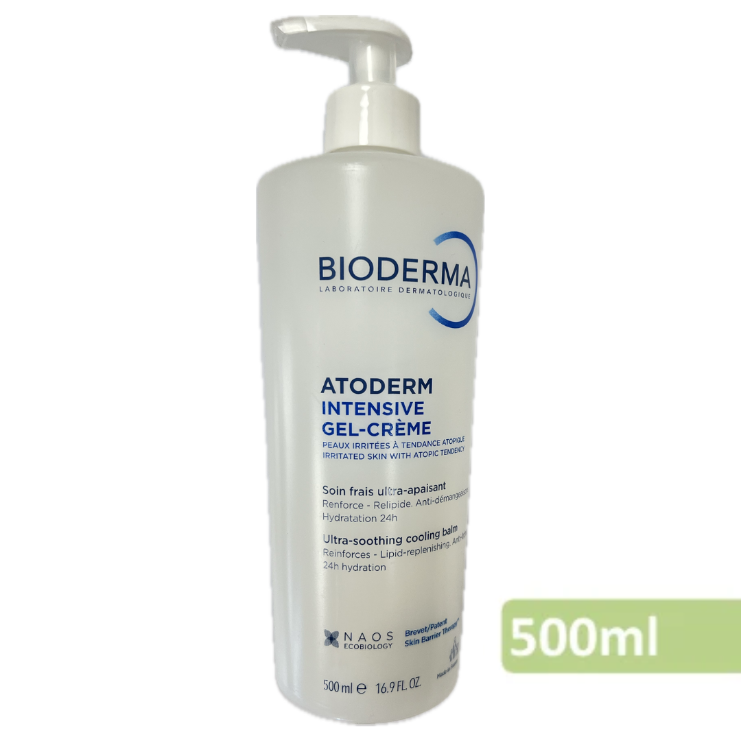 Bioderma - ATODERM 特效修護抗敏水凝霜 [乾性、敏感肌膚] 500ml (新舊包裝隨機發貨) [平行進口]