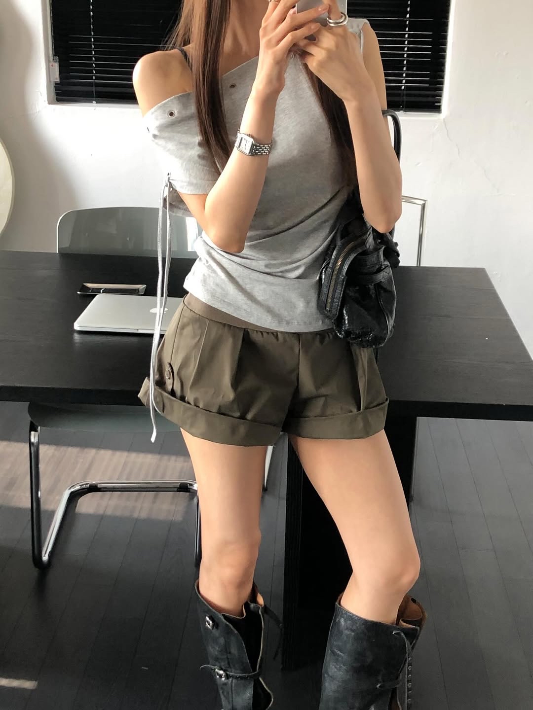 ruby boat neck t-shirt