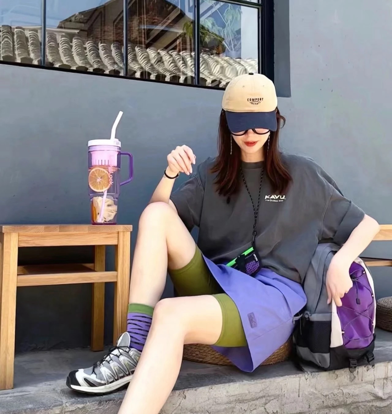 山系女裝防風防水裙褲