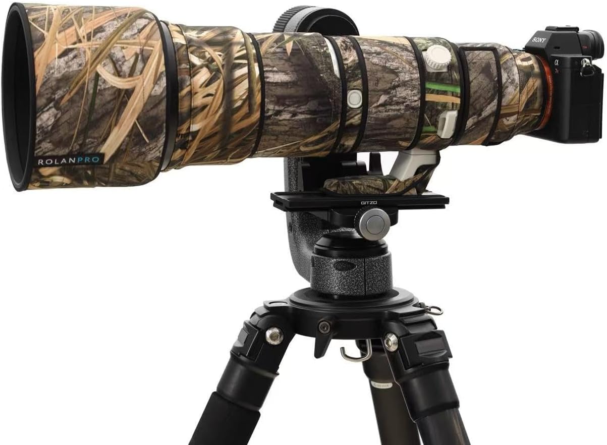 ROLANPRO Lens Camouflage Coat For SONY FE 400-800mm F6.3-8 G OSS (SEL400800G) 防水炮衣