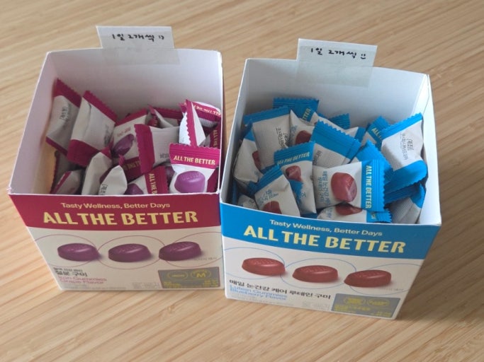韓國 ALL THE BETTER 健康機能 營養 軟糖 60入/盒｜Wellness Gummies