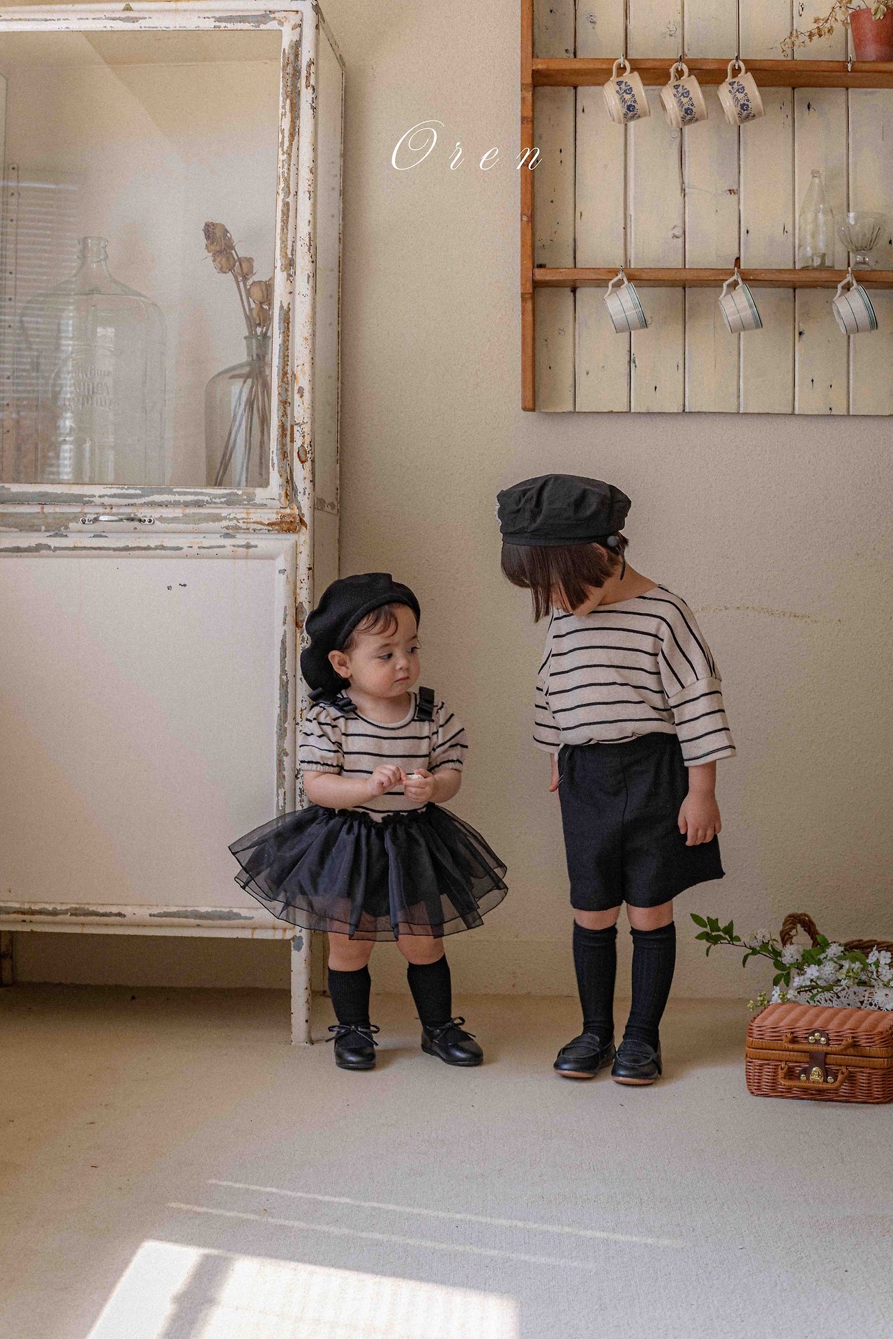 🇰🇷oren包屁裙/set black