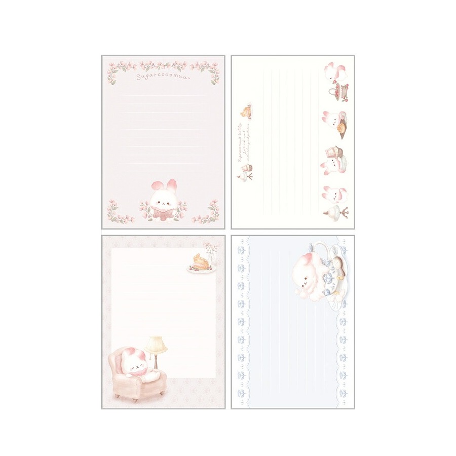 現貨｜San-X Sugarcocomuu 棉花糖兔 Sugarcocomuu's Holiday系列 日本製 便條紙 Memo Notepad (MH33301)
