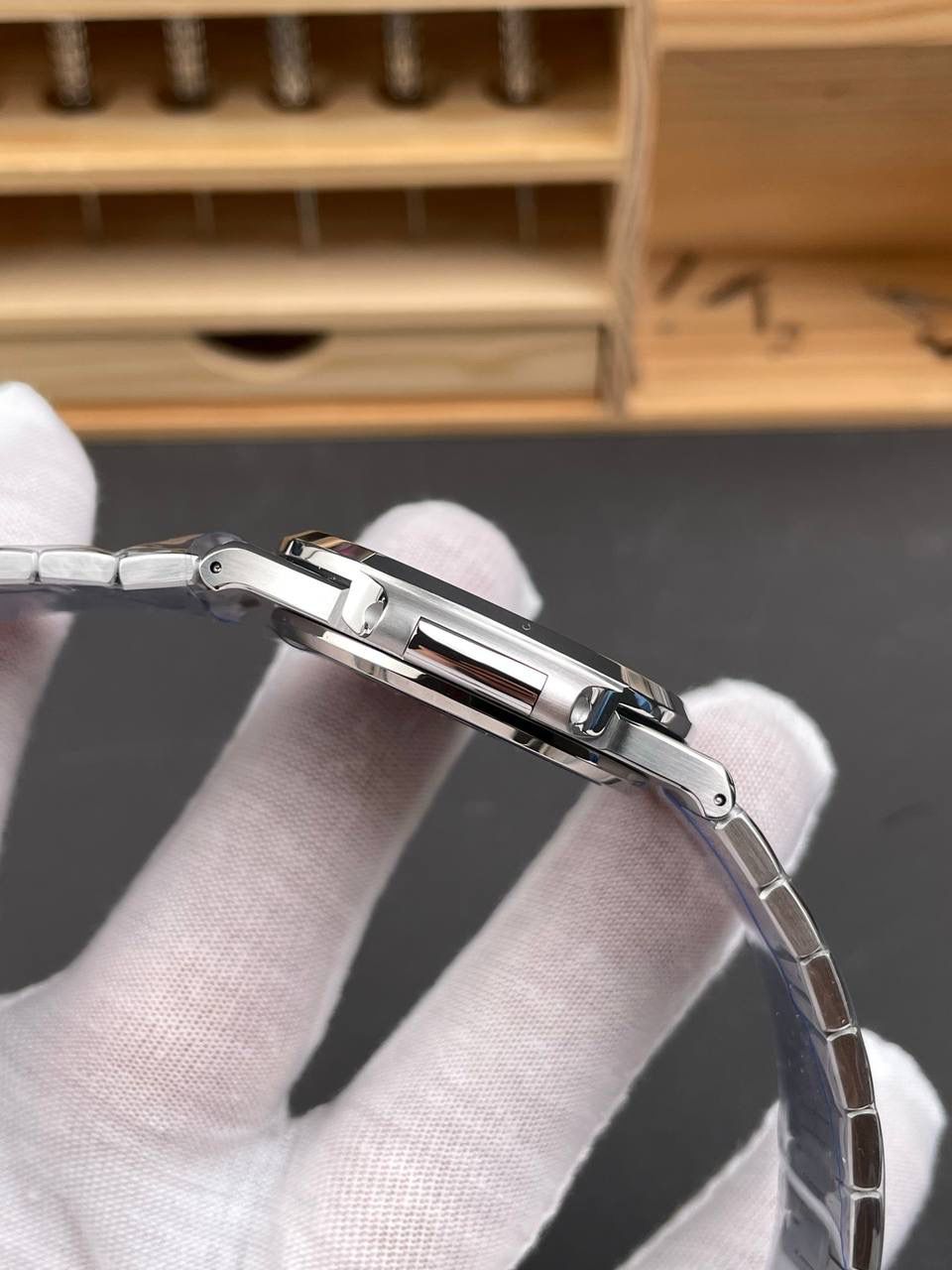 鹦鹉螺5811 蓝/41mm/330机/配重145G😍💯🤍