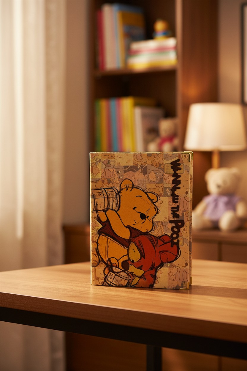 20入 A4 資料本 Winnie the Pooh  維尼熊  (DPAA-253A)