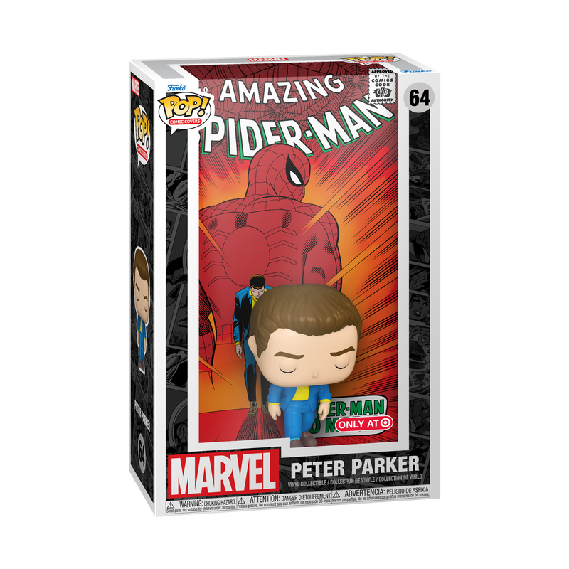 📦訂購 英國代購 Funko POP! Comic Covers The Amazing Spider-Man (Peter Parker) Figure 蜘蛛俠 模型