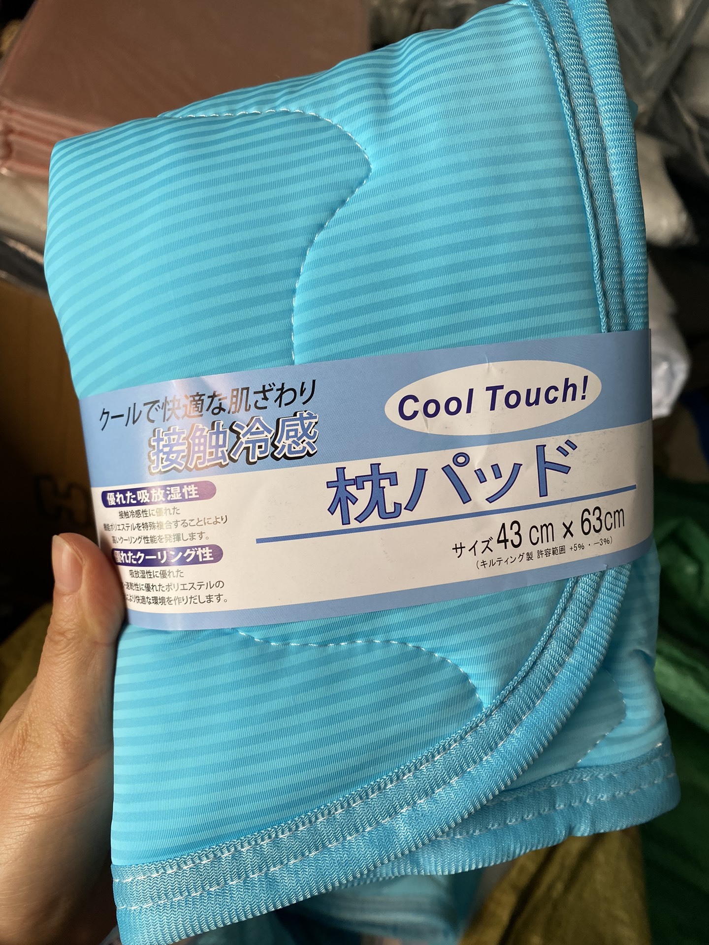 日本涼感接觸 吸汗速乾 防臭枕頭墊 - 1件  現貨