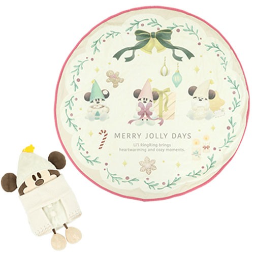 [訂購] [東京迪士尼] ❄️ TOKYO DISNEY CHRISTMAS 2026 Lil RingRing 毛毯 {TF2610123}