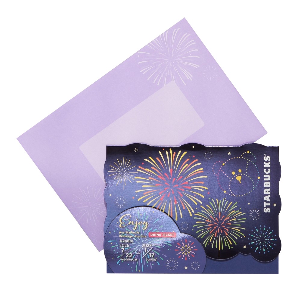 🎀【預訂】Starbucks Japan Cheers To Summer 煙花Gift Card 