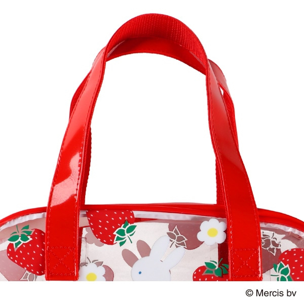 🇯🇵預訂 日本直送🇯🇵Miffy草莓圖案拉鍊游泳袋沙灘袋