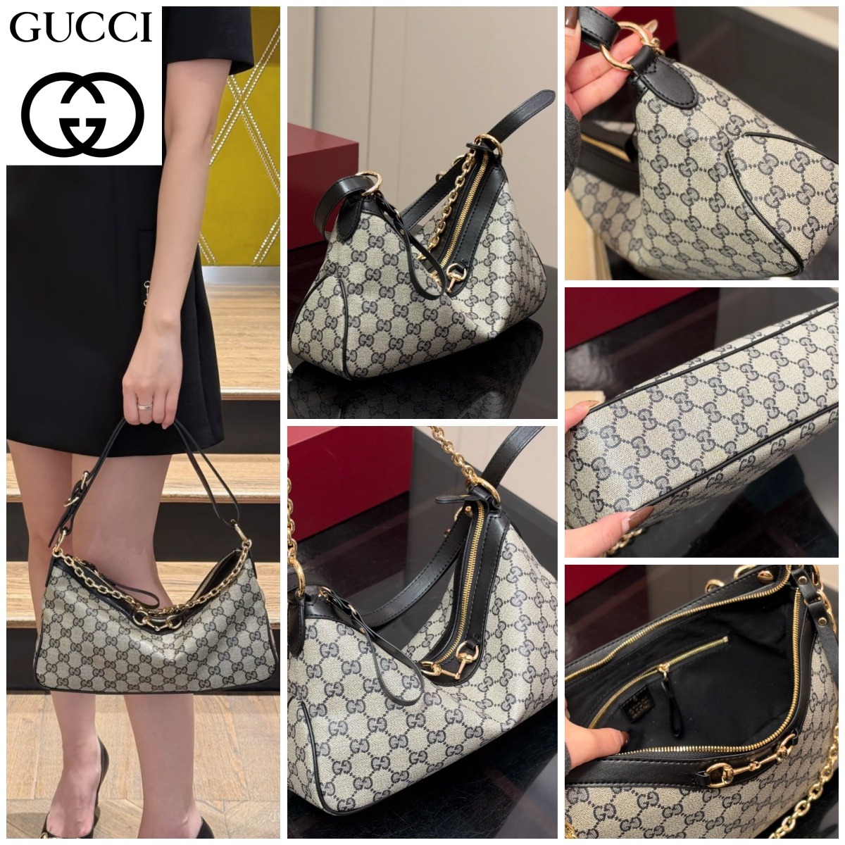 Gucci Starlet Hobo 老花單肩包 