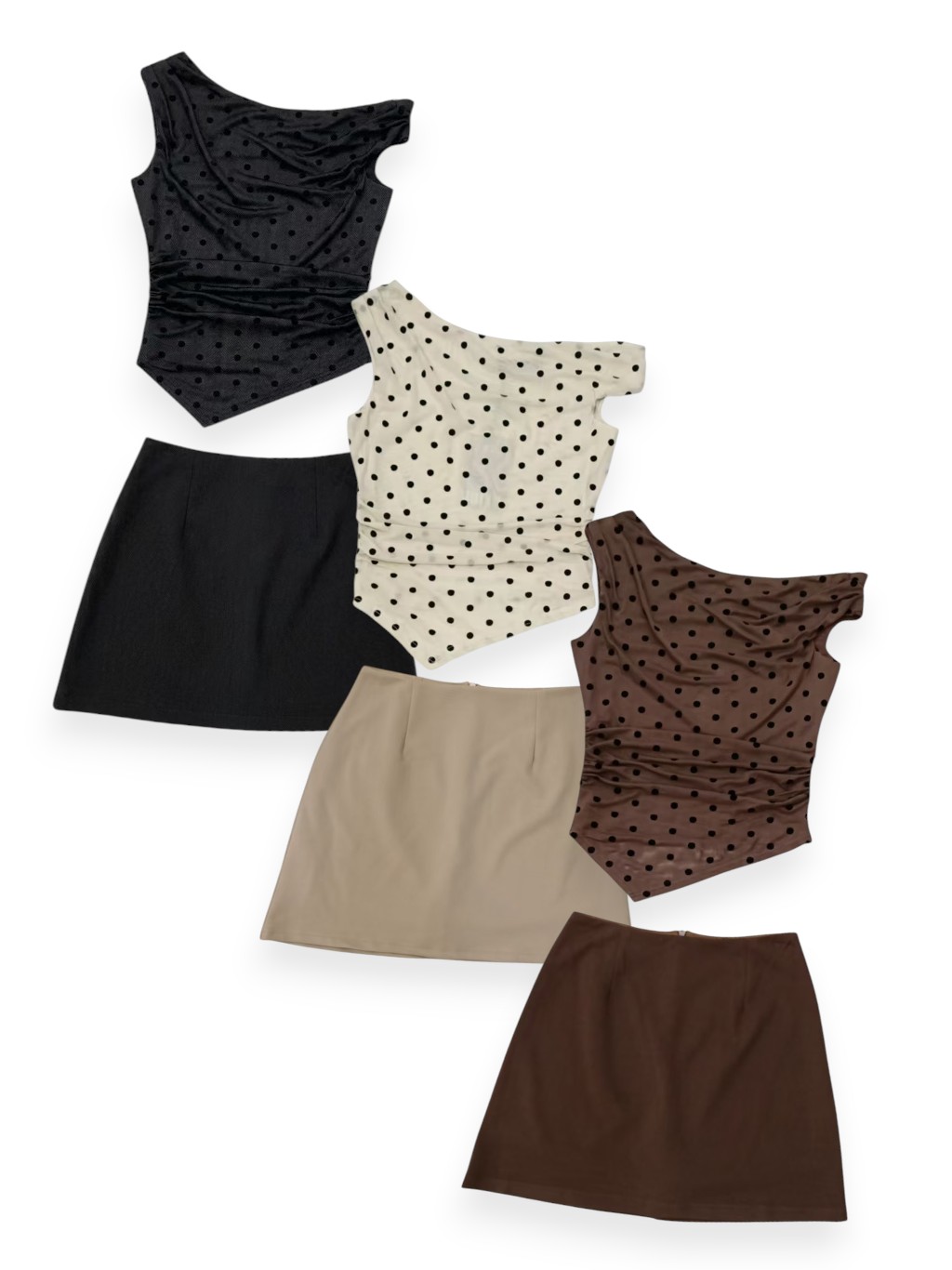Polka Dot Skirt Set M242