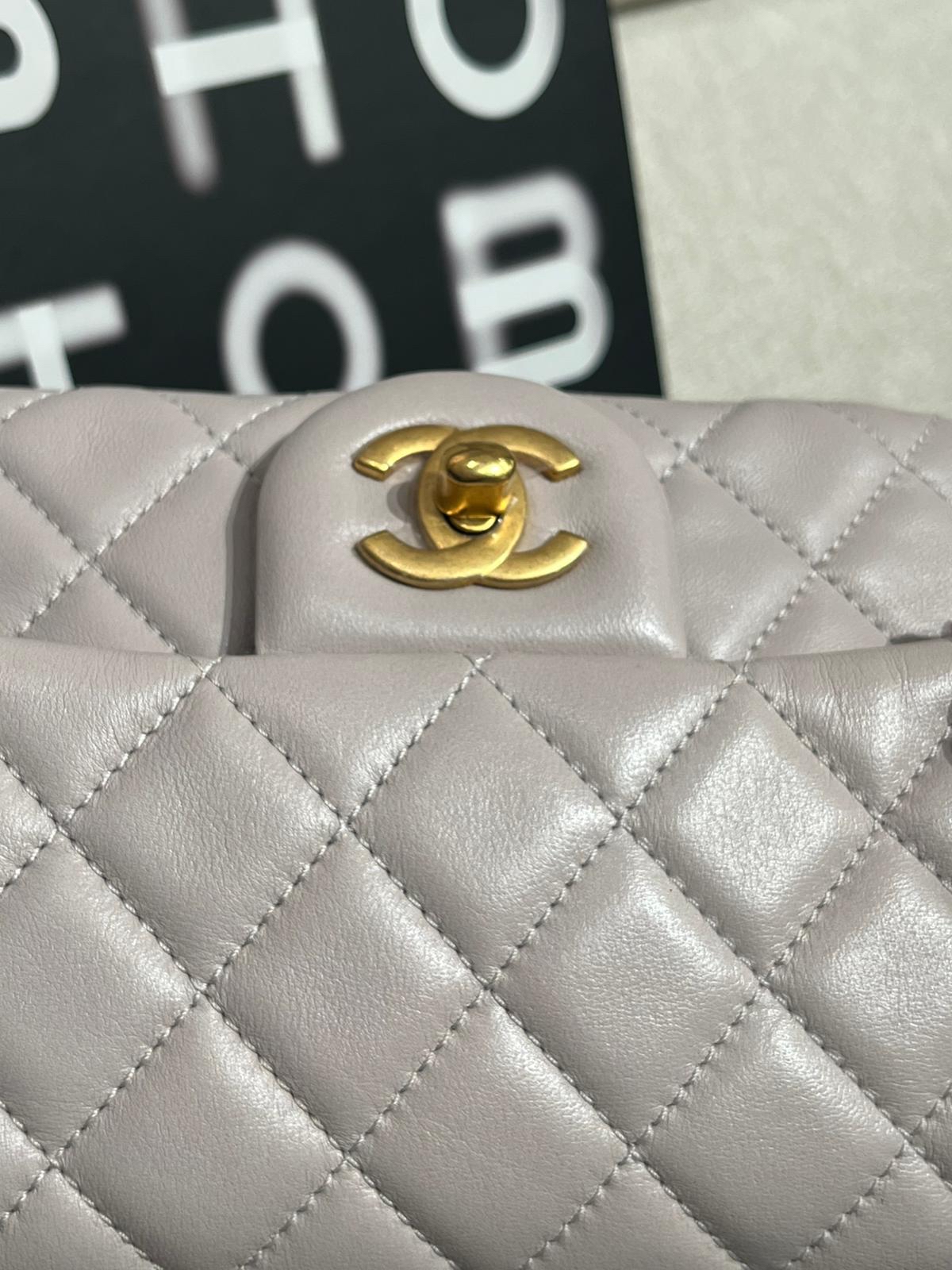 Chanel mini flap with pearl crush 金球方胖子 100%Authentic,98%new ✅晶片✅收據✅dust bag✅box