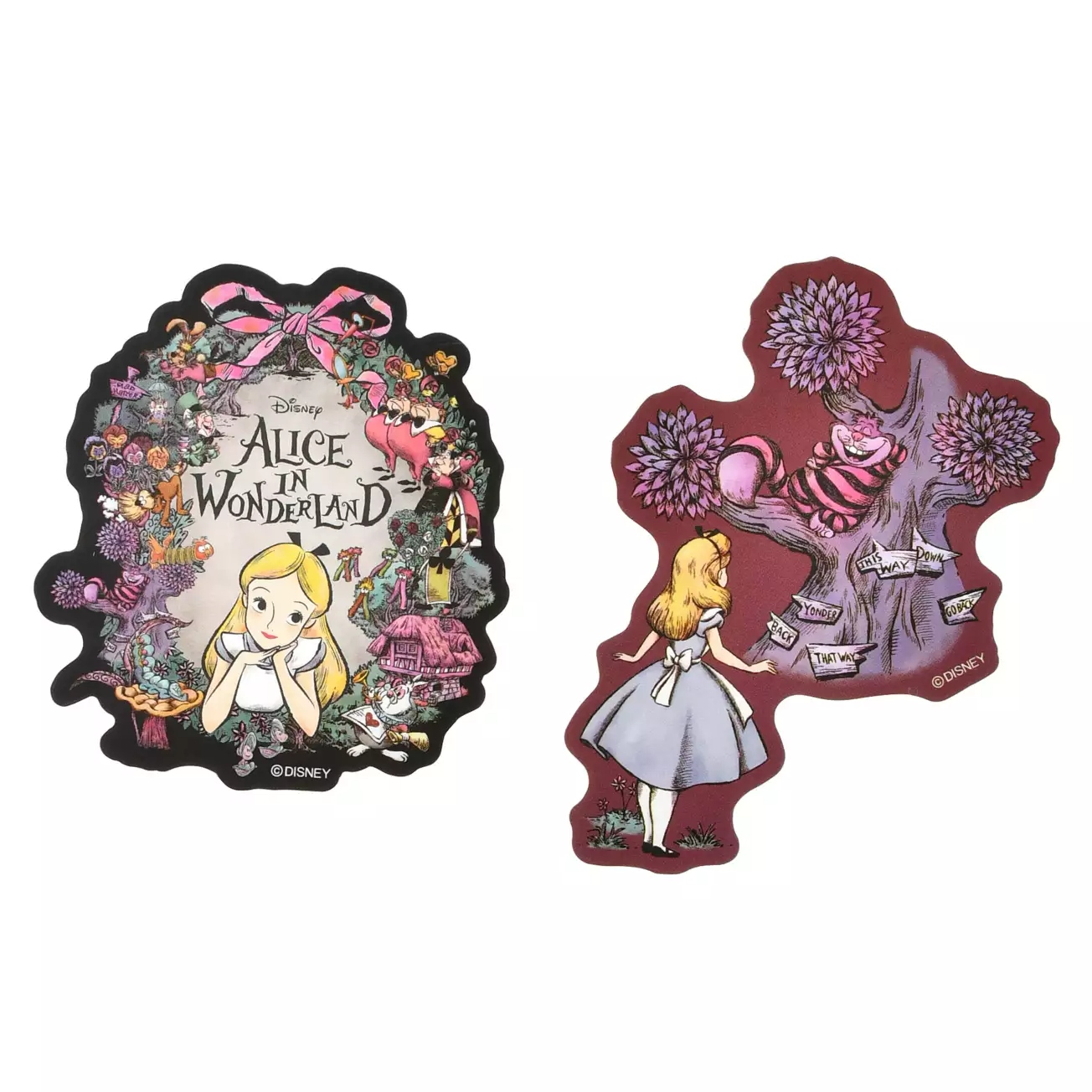 🌸 【預訂】Sticker Set - DISNEY ALICE IN WONDERLAND 75TH ANNIVERSARY