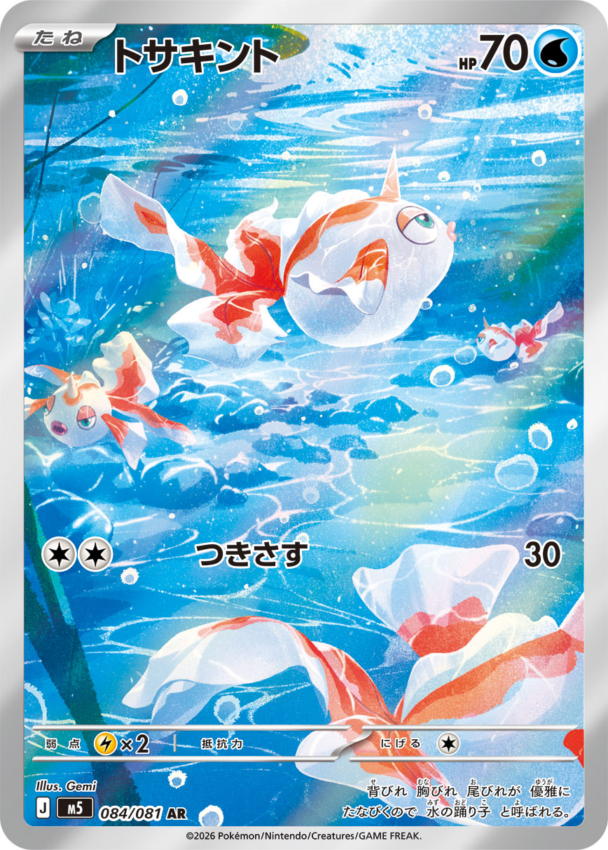 [M5]トサキント角金魚【AR】{084/081}