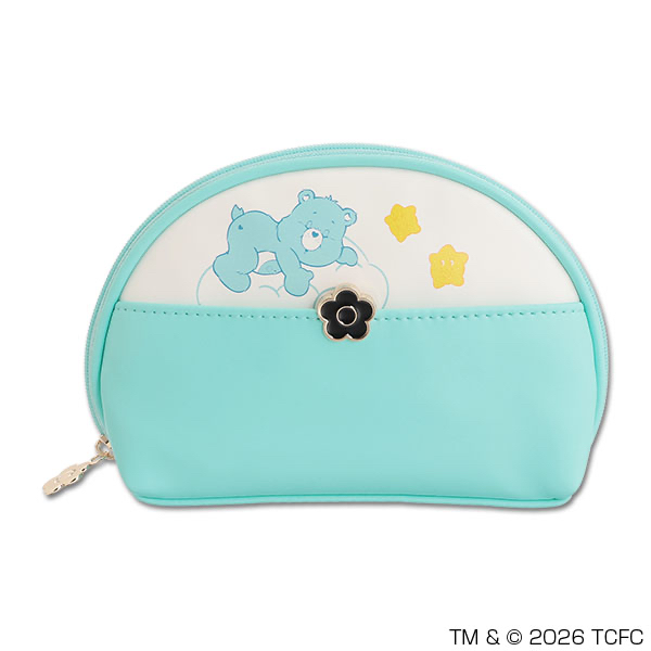 🎀【預訂】MARY QUANT x Care Bears Round pouch B