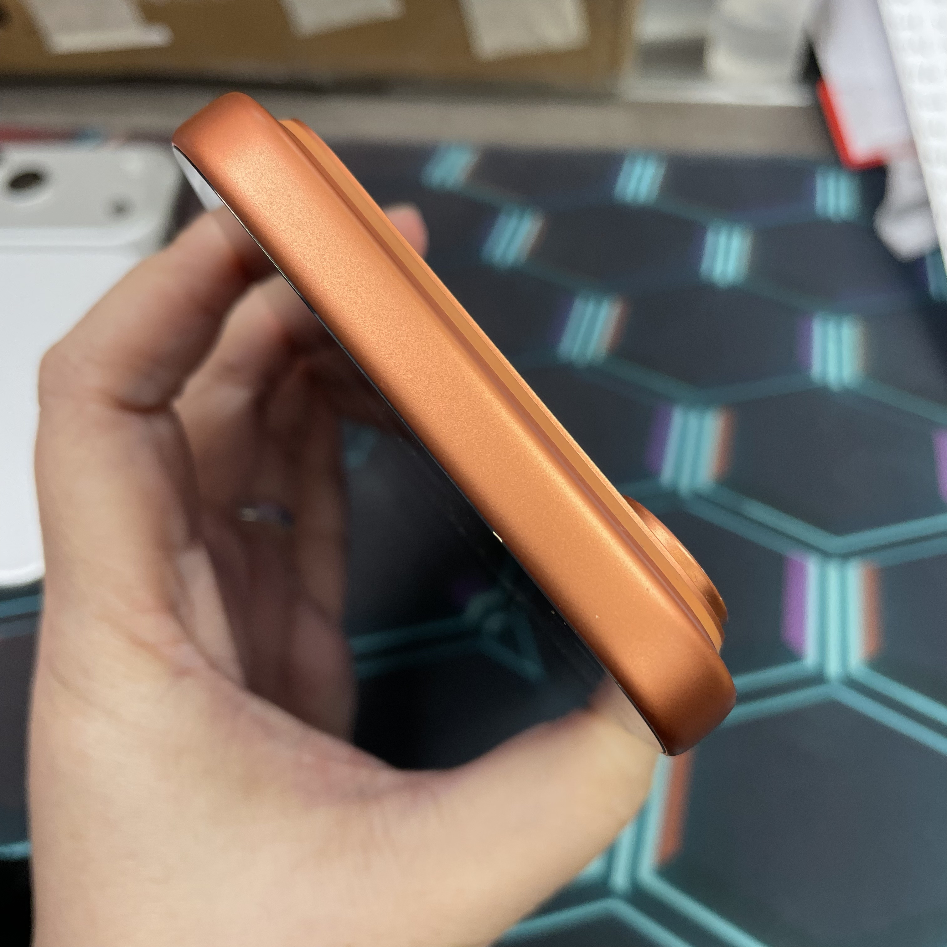 *8359 17 pro max 完美機 256GB 電100 橙色 orange