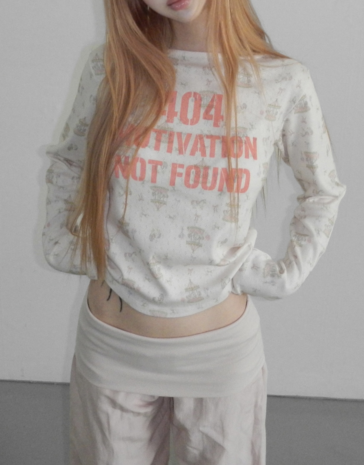 Foldover Wide Leg Pants