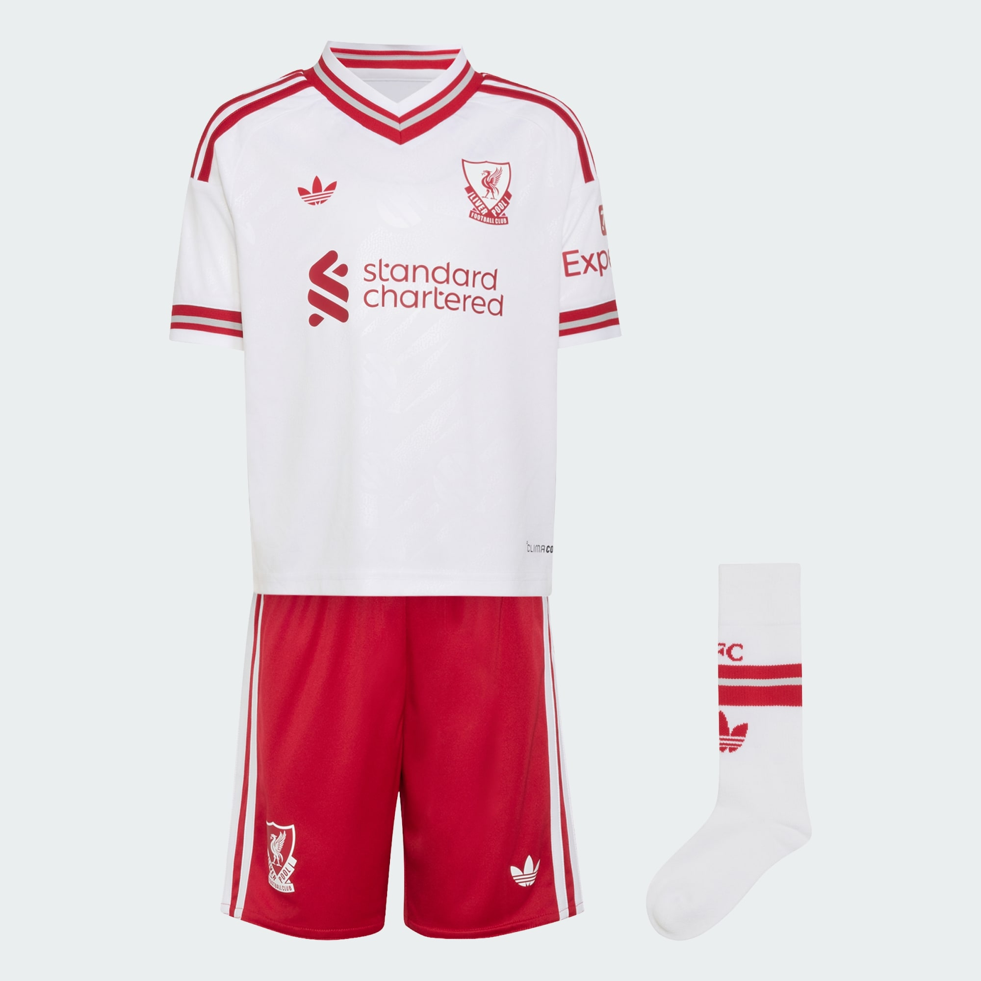 **🧒為小紅軍而設** Adidas Liverpool 利物浦 2026-27 作客幼童套裝球衣 KB8305