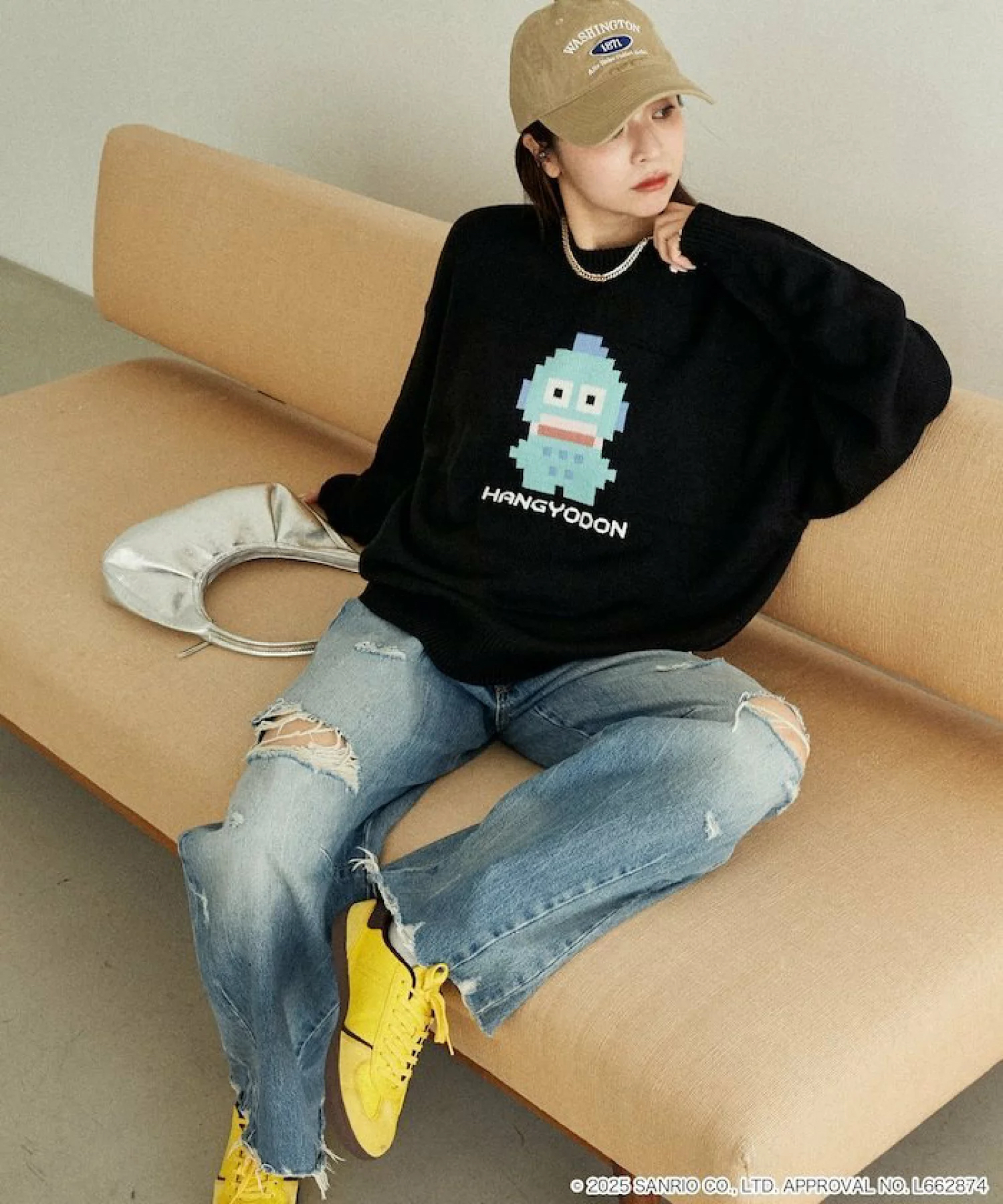 日本預訂📍日本水怪像素風格圖案冷衫