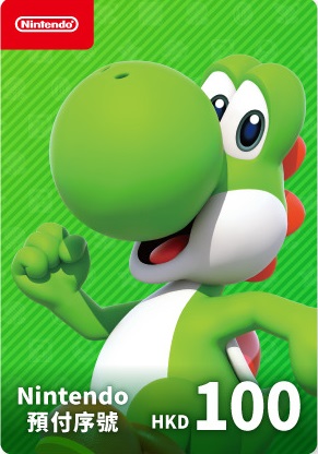 Nintendo 預付序號 HKD $100