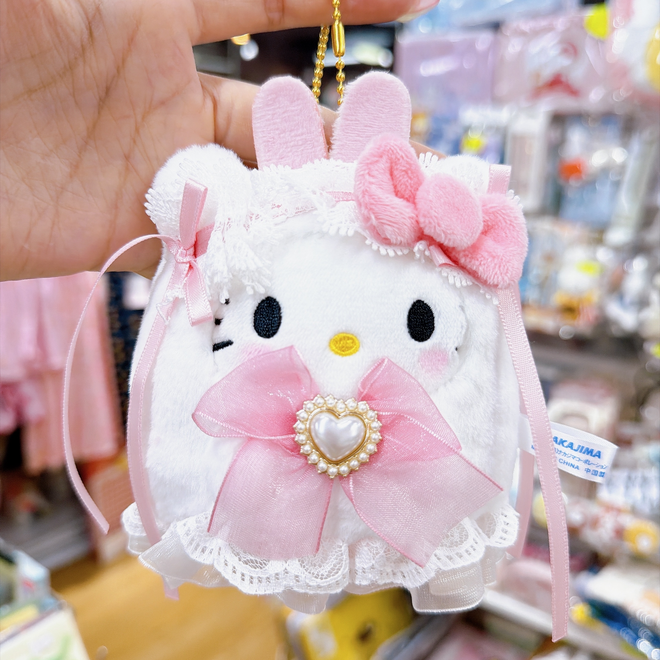 日本直送Kitty幽靈鬼鬼系列公仔掛
