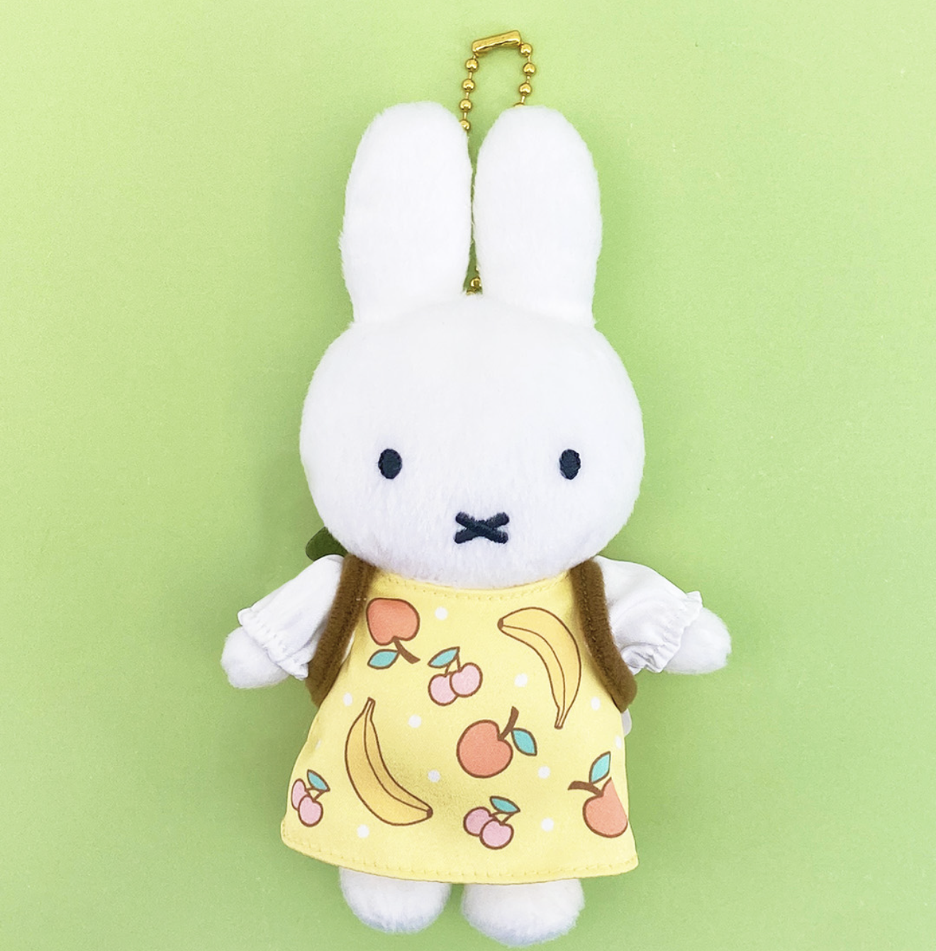 🐰現貨 - 梅田 miffy Style 限定黃色水果裙 miffy keychain " 由於有限購, 不多接單, 滿額即止 "