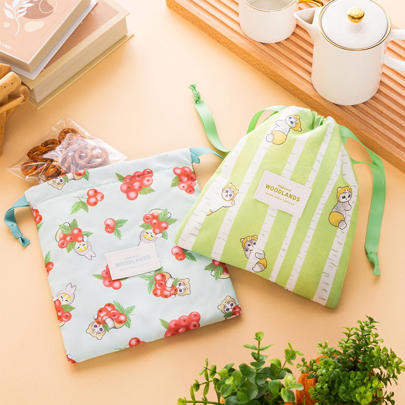 🎀【預訂】Mofusand Woodlands 索繩袋