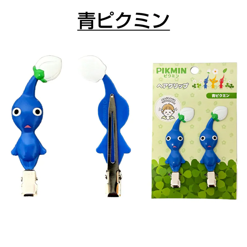pikmin 藍色皮克敏 髮夾