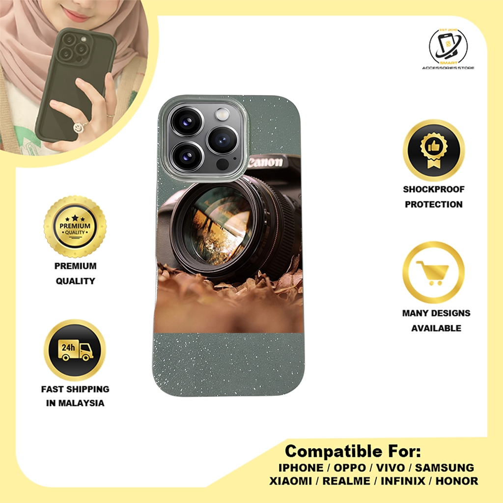BLING CASE PHONE FOR IPHONE - DESIGN CAMERA A