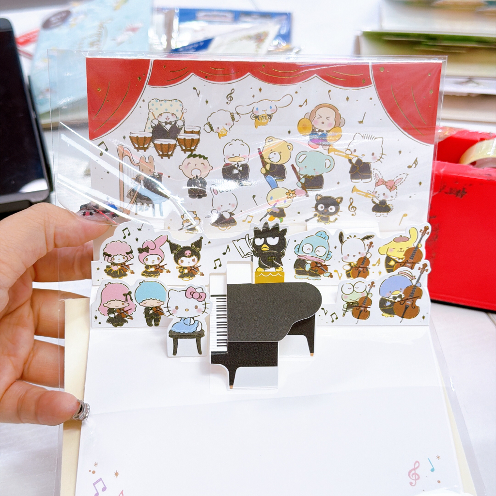 日本直送Hello Kitty賀卡 多目的