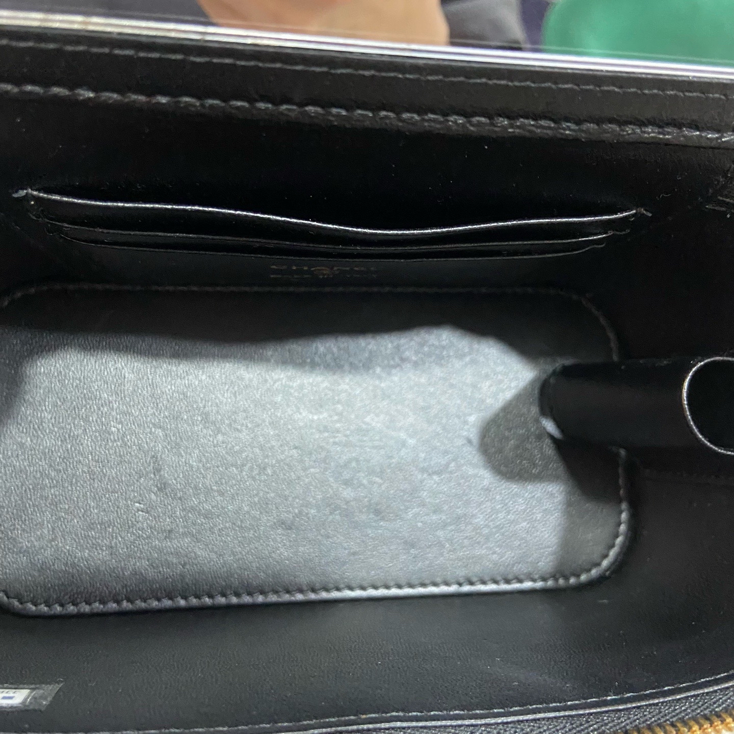 【預訂貨品】Chanel 黑金羊化妝包